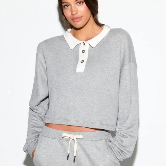 SPIRITUAL GANGSTER NICHOLS HENLEY SWEATSHIRT BRAND NEW- NWT- NEVER WORN!!! - Picture 1 of 13